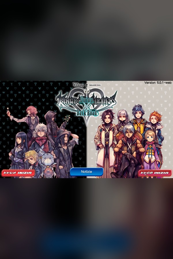 Copertina di KINGDOM HEARTS Union χ + Dark Road