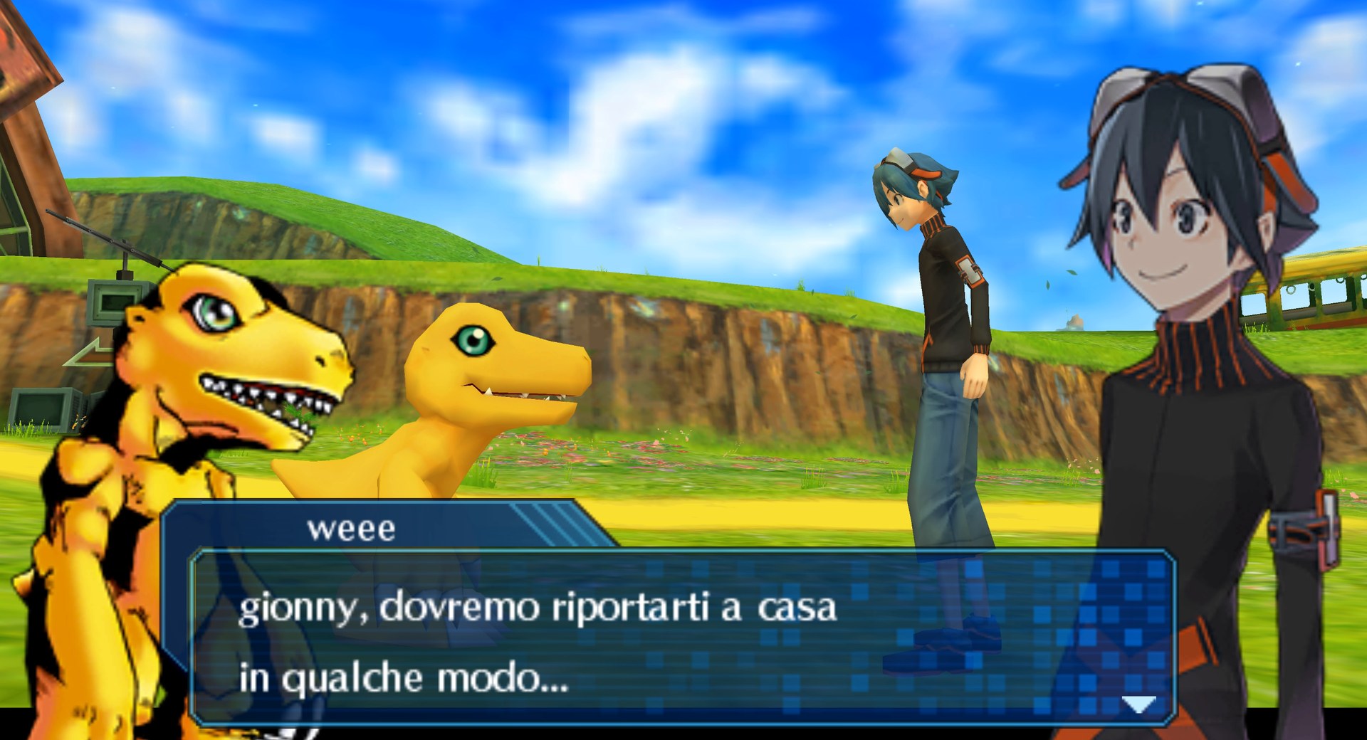 Screenshot 2 di Digimon World Re:Digitize tradotto in italiano