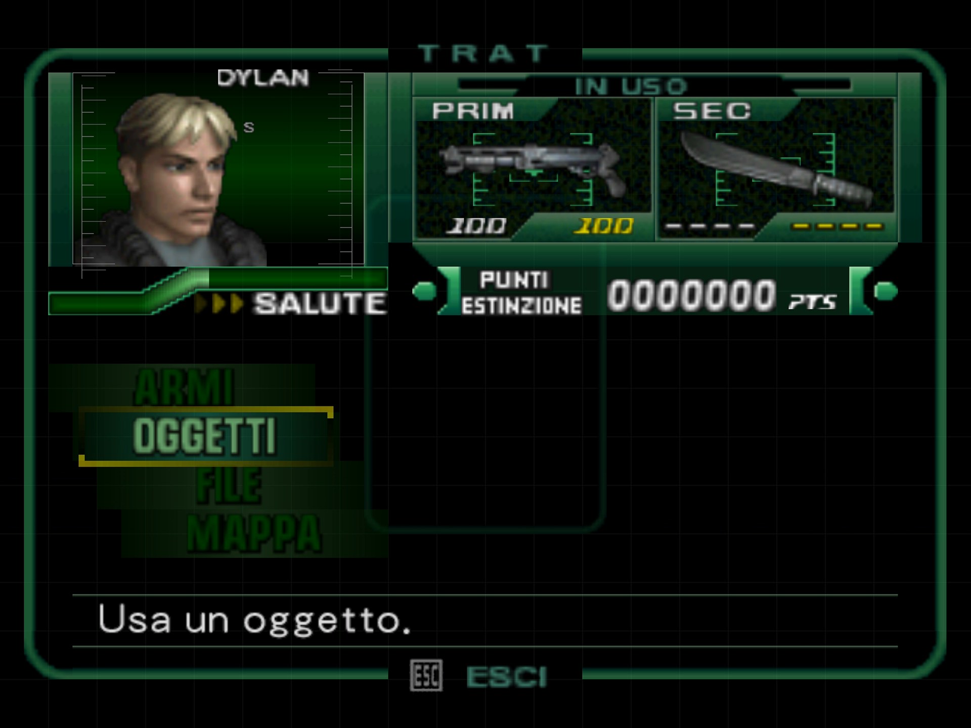 Screenshot 2 di Dino Crisis 2 tradotto in italiano
