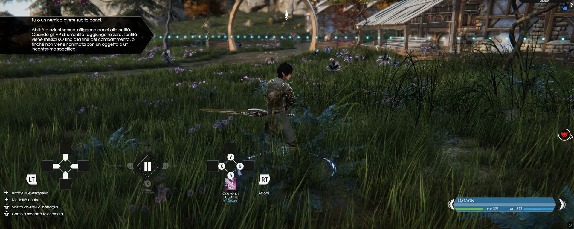Screenshot 2 di Edge Of Eternity tradotto in italiano