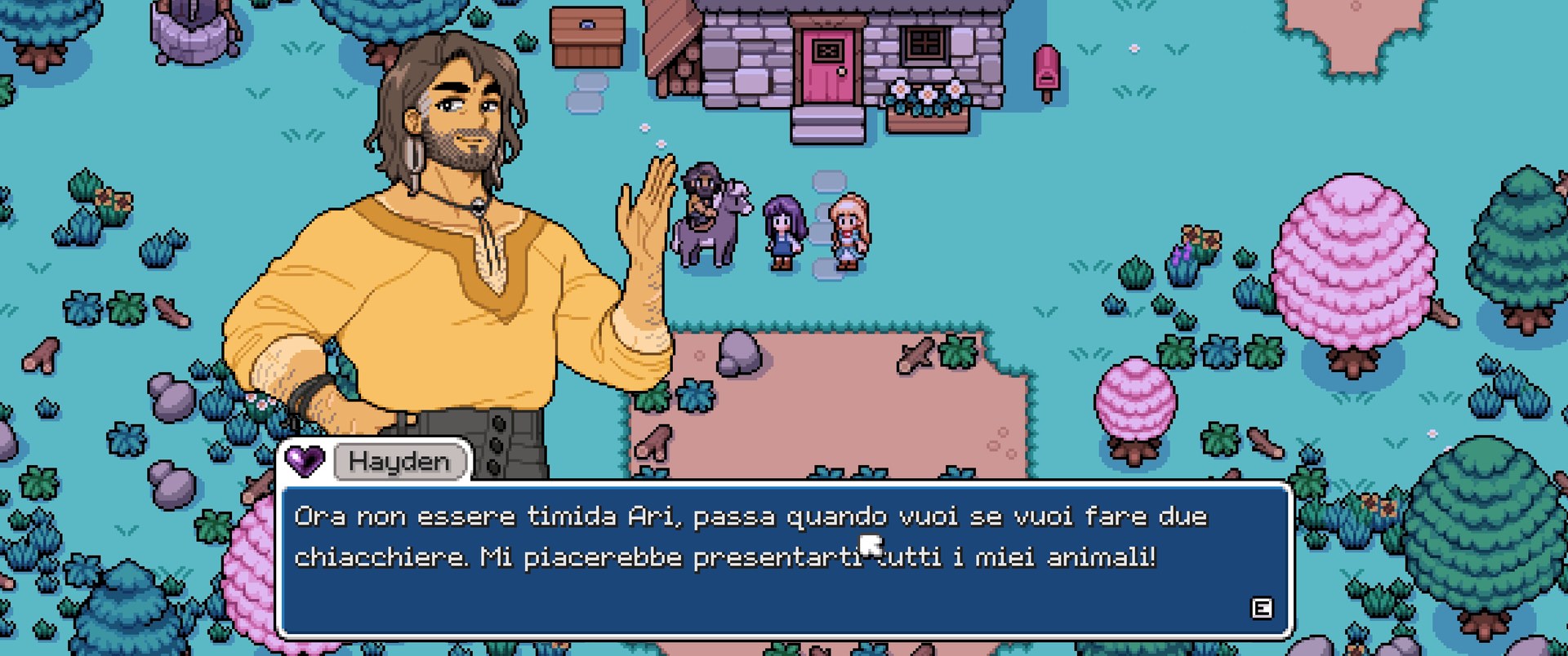Screenshot 3 di Fields of Mistria tradotto in italiano