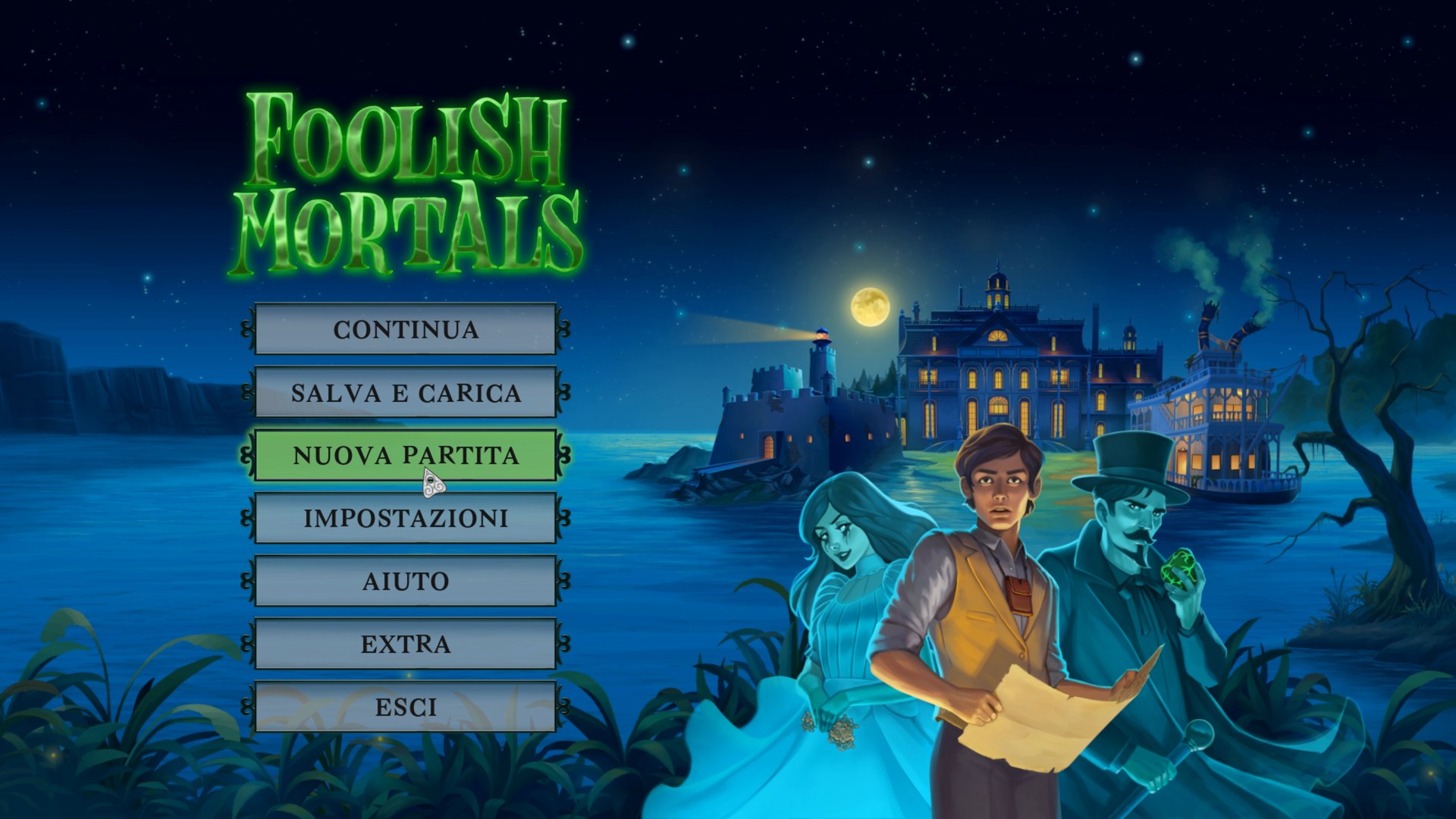 Screenshot 1 di Foolish Mortals tradotto in italiano