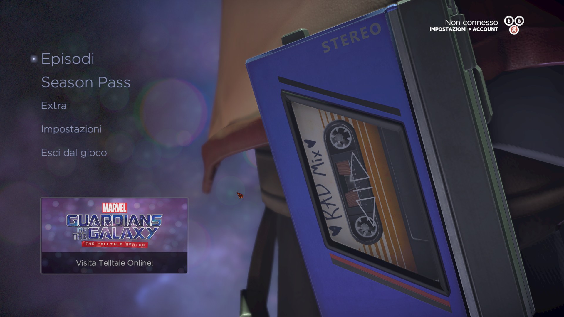 Screenshot 4 di Marvel's Guardians of the Galaxy: The Telltale Series tradotto in italiano