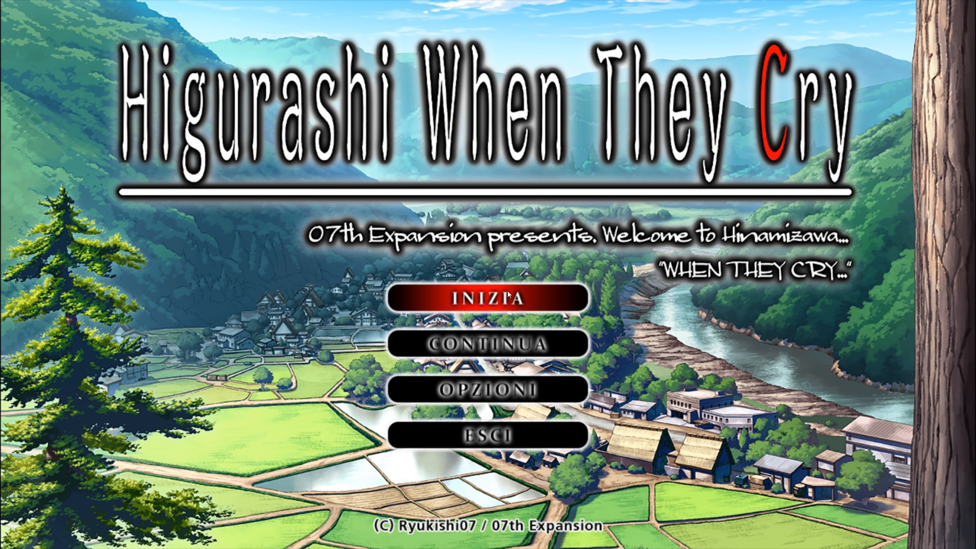Screenshot 1 di Higurashi When They Cry Hou - Ch.4 Himatsubushi tradotto in italiano