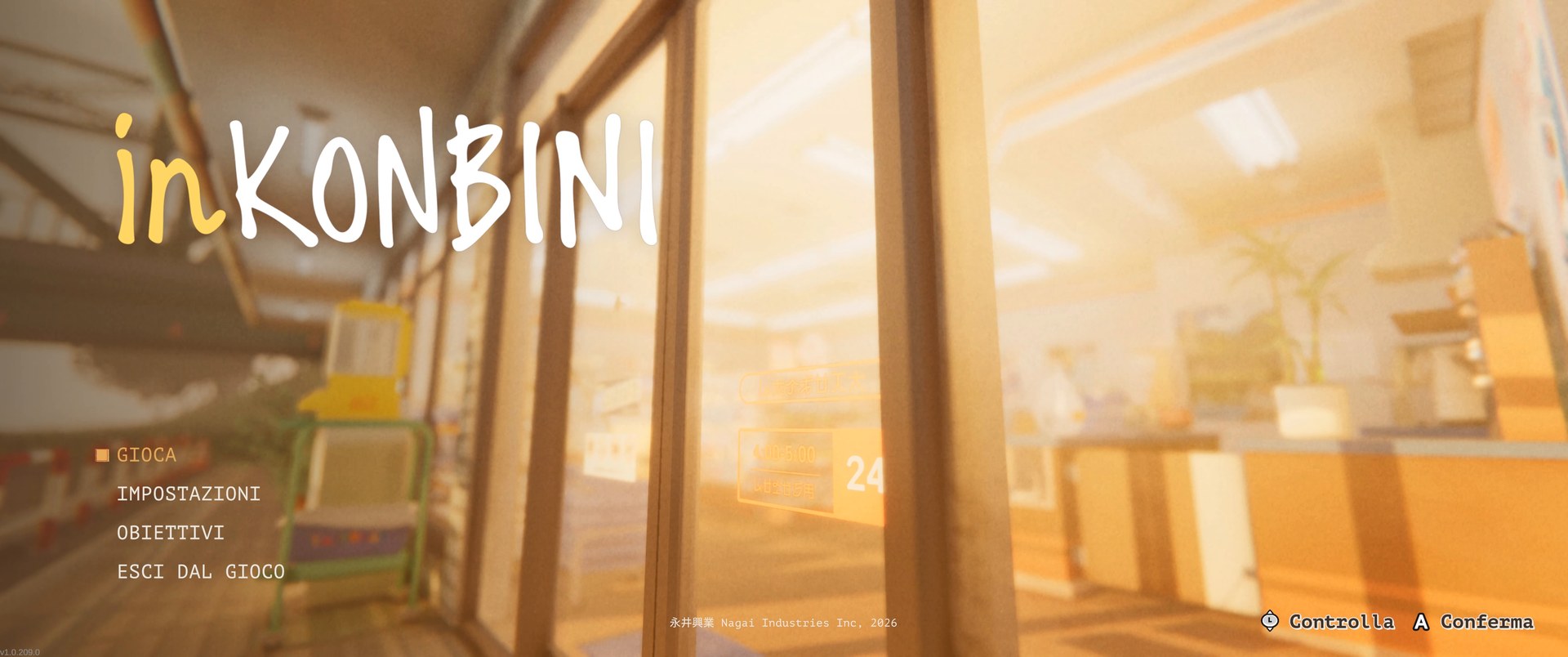 Screenshot 1 di inKONBINI: One Store. Many Stories tradotto in italiano