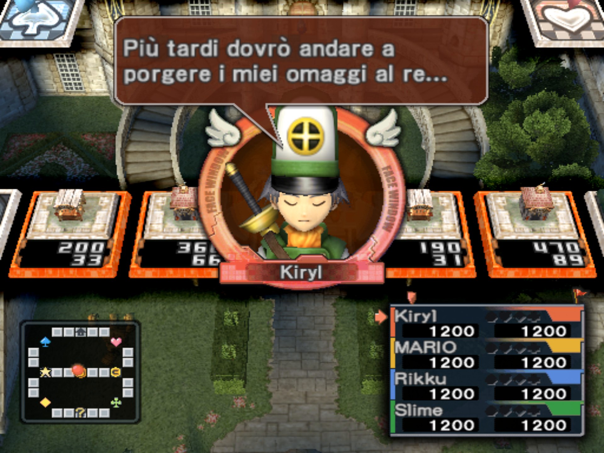 Screenshot 2 di Dragon Quest & Final Fantasy in Itadaki Street Special tradotto in italiano