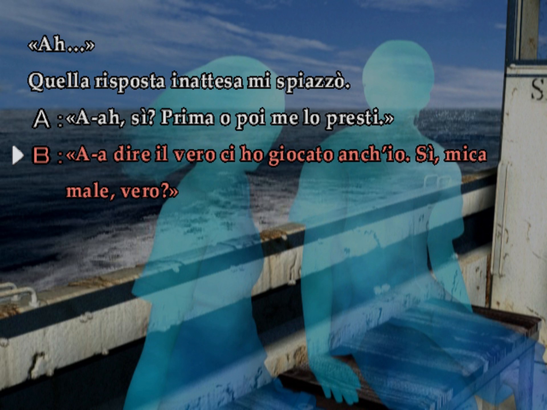 Screenshot 4 di Kamaitachi no Yoru 2 tradotto in italiano