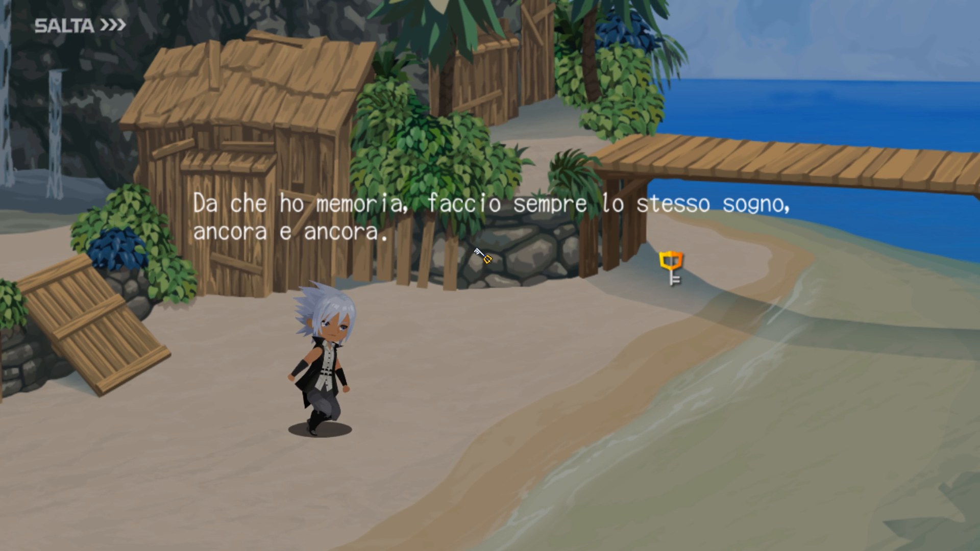 Screenshot 3 di KINGDOM HEARTS Union χ + Dark Road tradotto in italiano