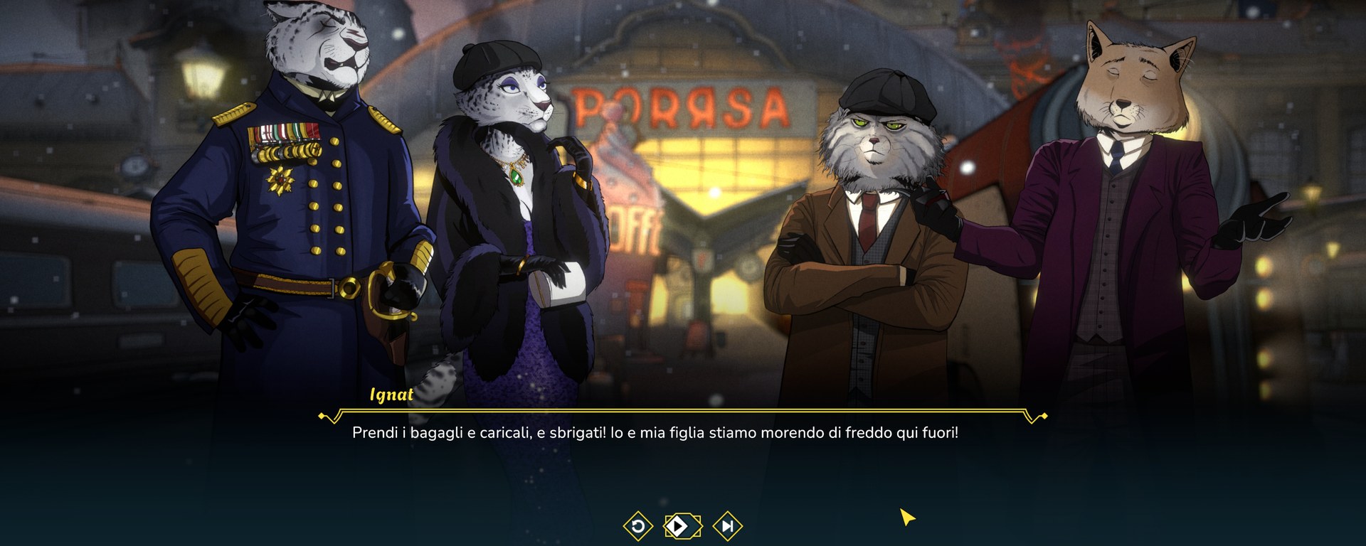 Screenshot 1 di Moses & Plato - Last Train to Clawville tradotto in italiano