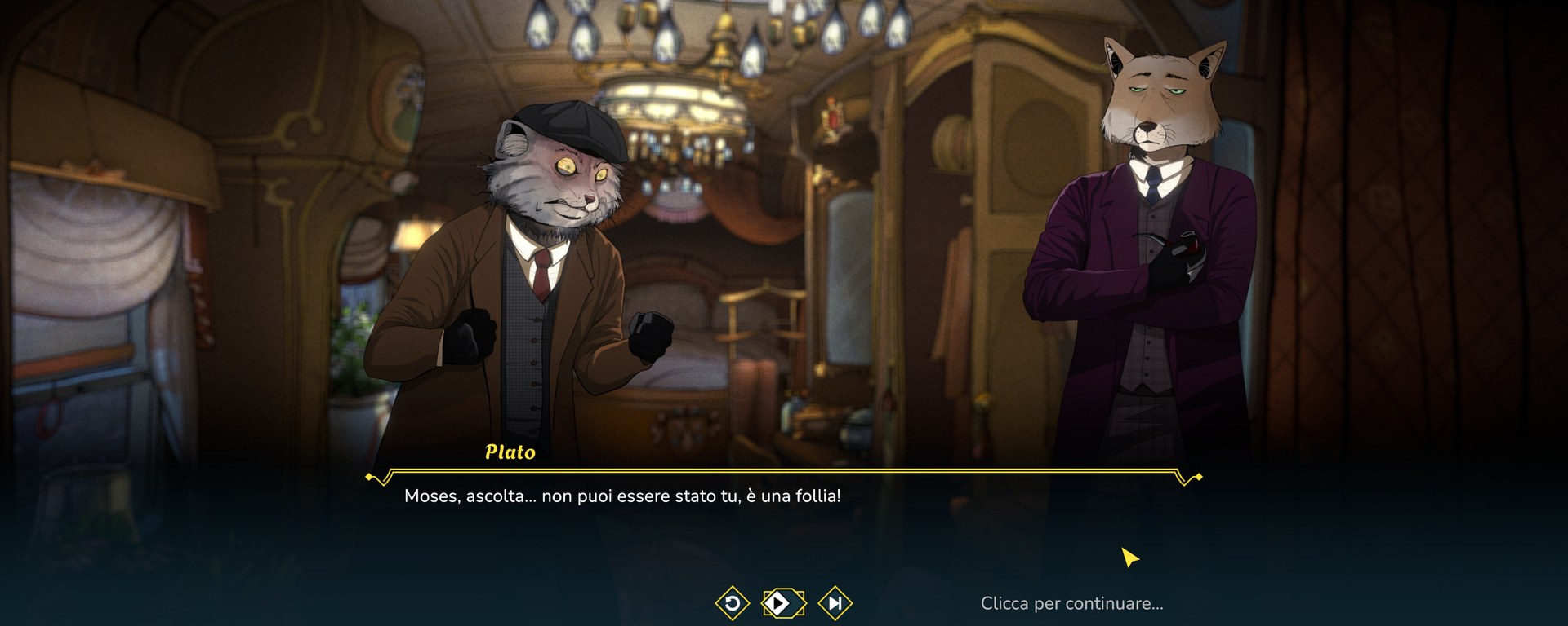Screenshot 2 di Moses & Plato - Last Train to Clawville tradotto in italiano