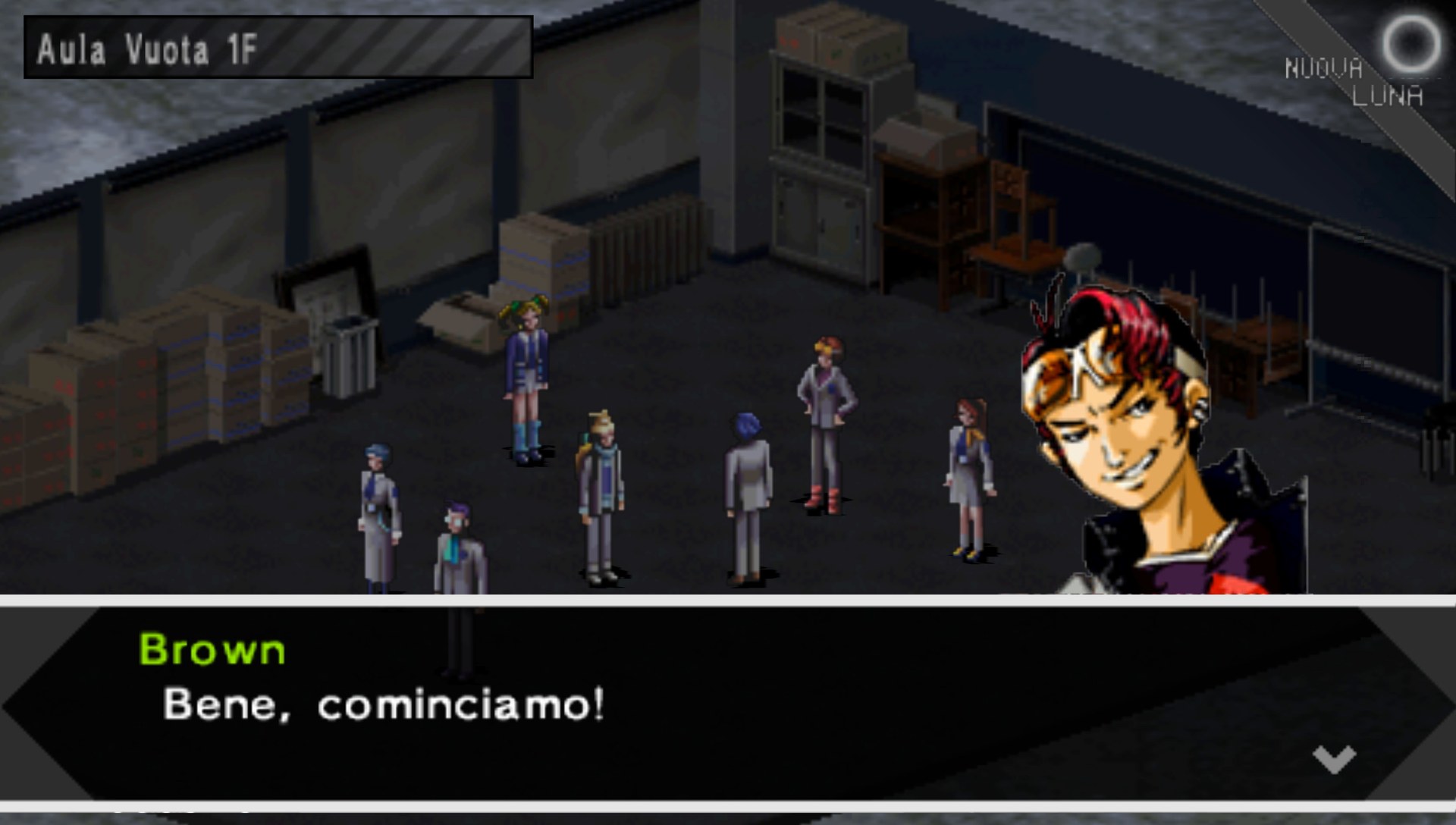 Screenshot 2 di Shin Megami Tensei: Persona tradotto in italiano