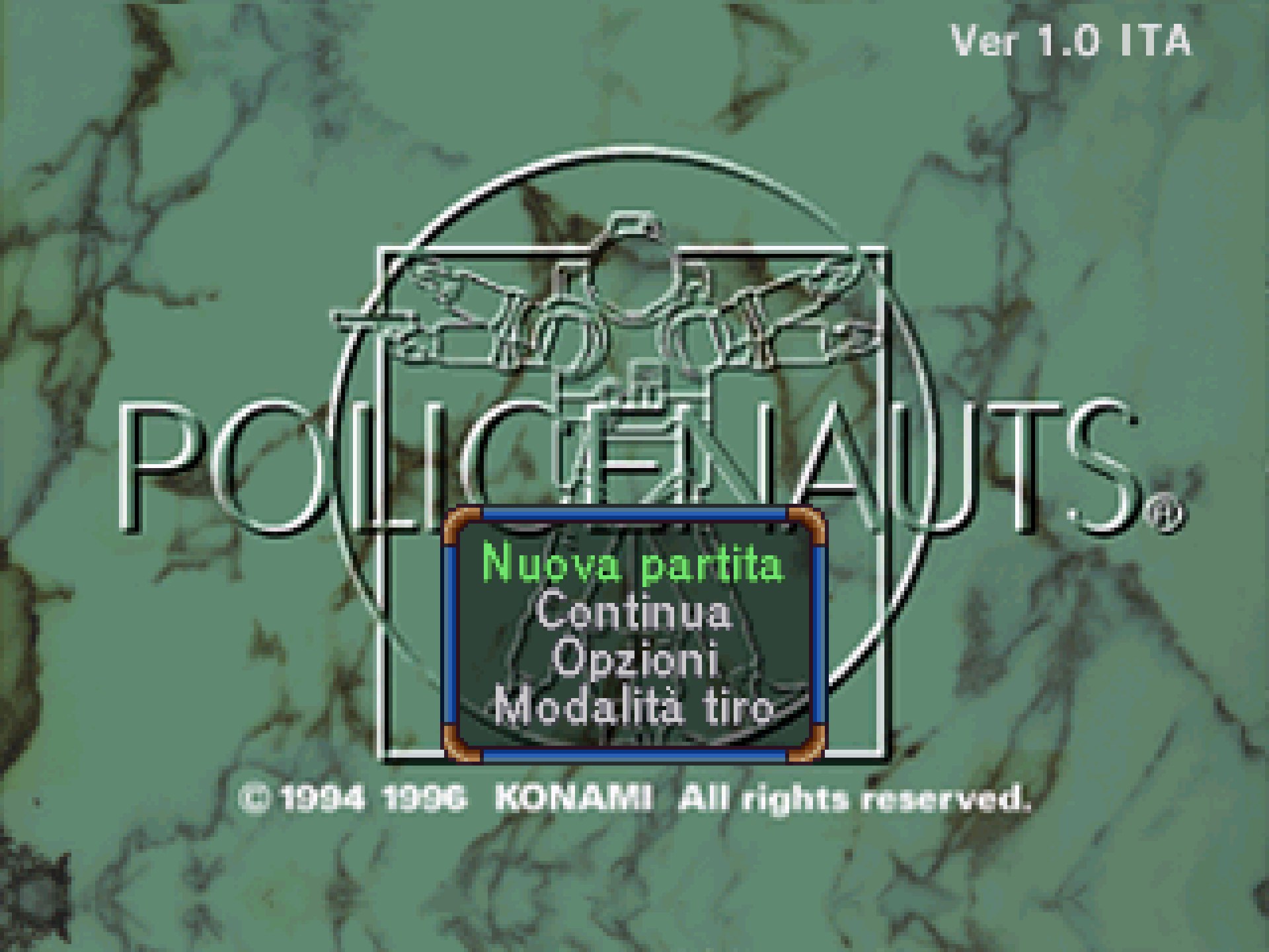 Screenshot 1 di Policenauts tradotto in italiano