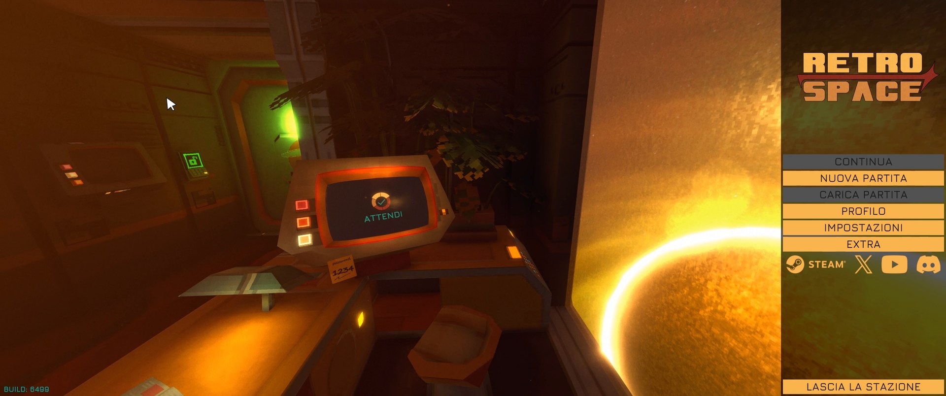 Screenshot 1 di RetroSpace tradotto in italiano