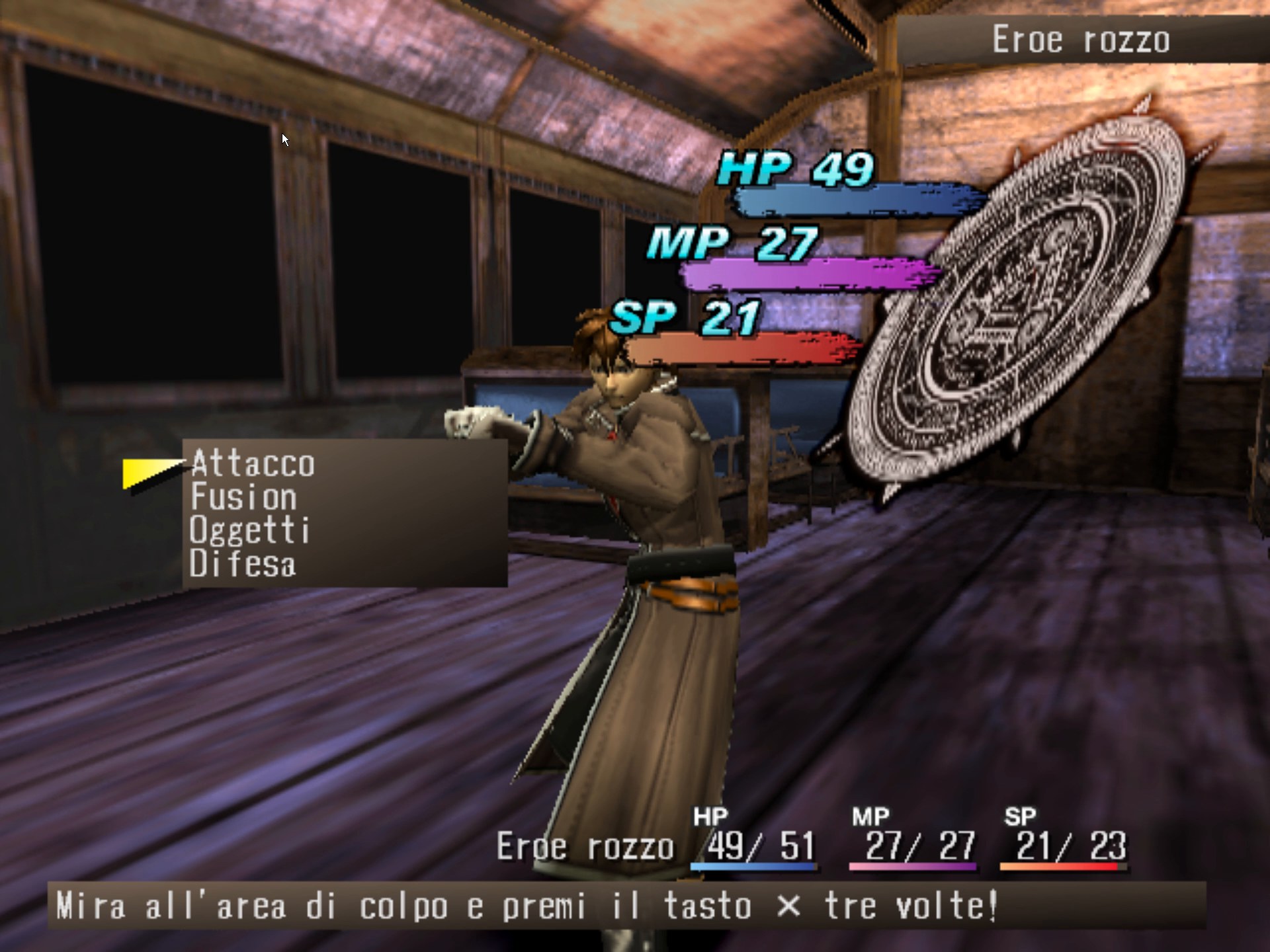 Screenshot 2 di Shadow Hearts tradotto in italiano