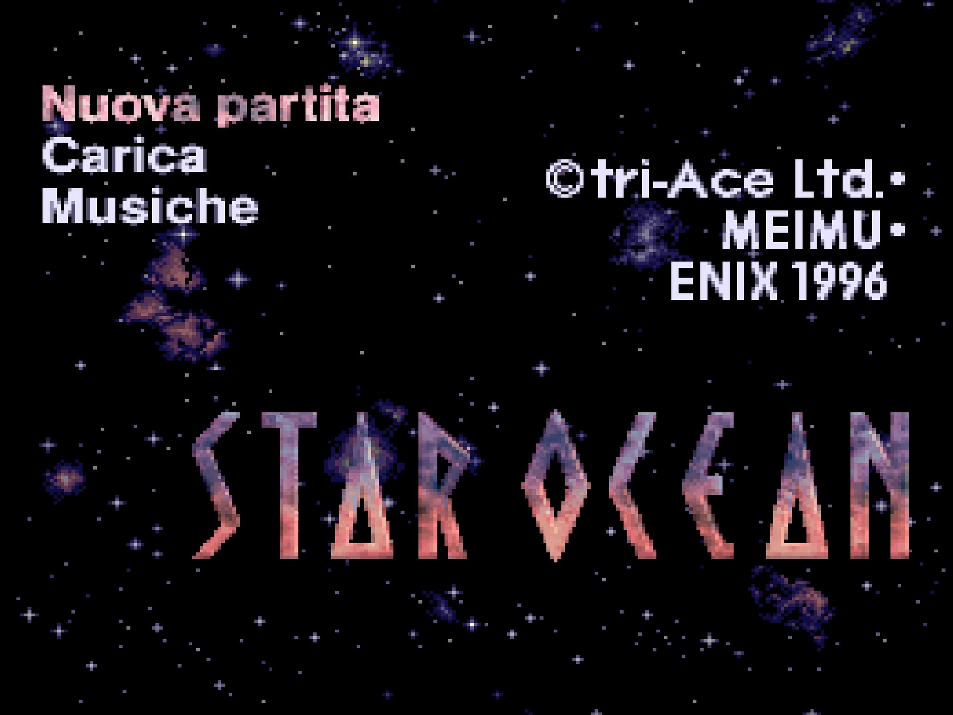 Screenshot 1 di Star Ocean tradotto in italiano