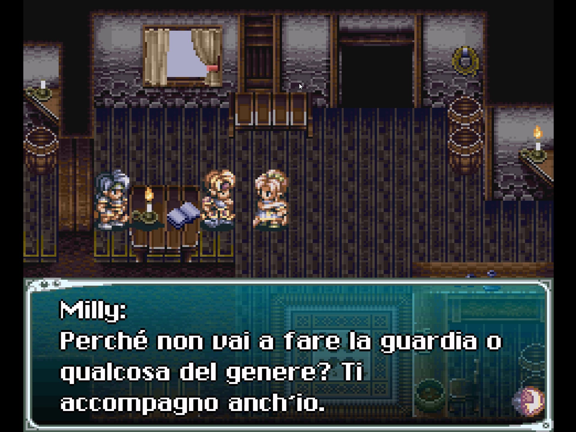 Screenshot 4 di Star Ocean tradotto in italiano