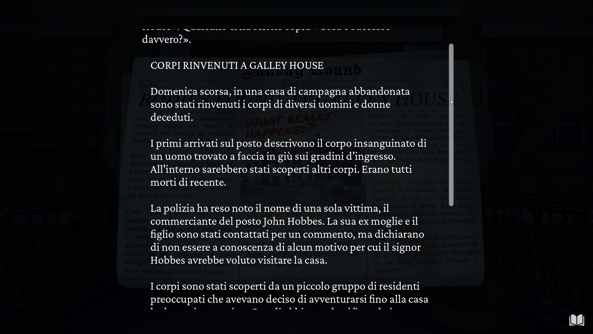 Screenshot 3 di The Incident at Galley House tradotto in italiano