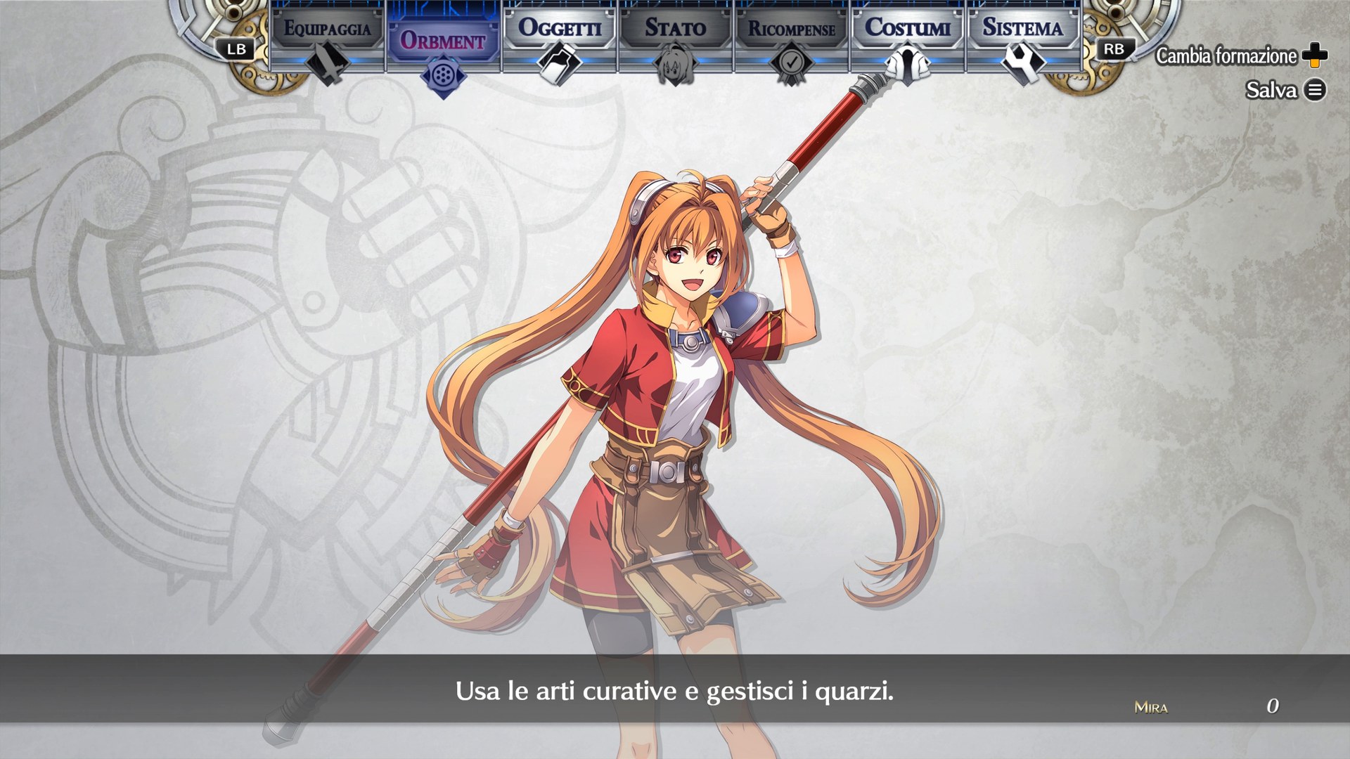 Screenshot 2 di Trails in the Sky 2nd Chapter tradotto in italiano