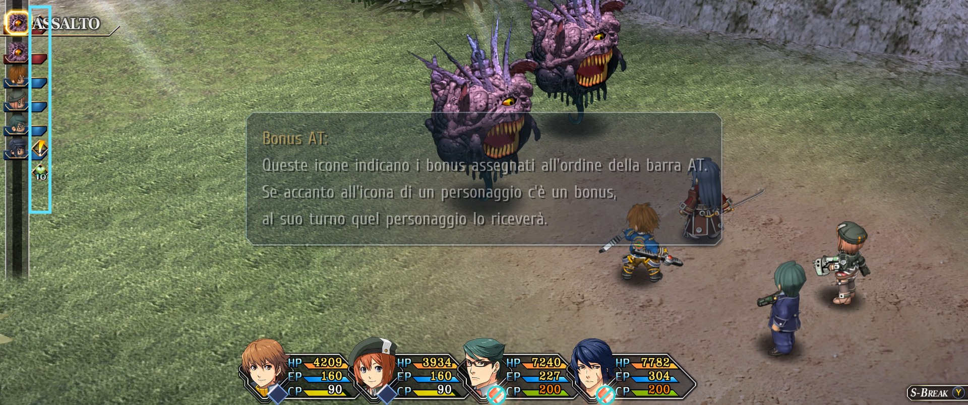 Screenshot 4 di The Legend of Heroes: Trails to Azure tradotto in italiano