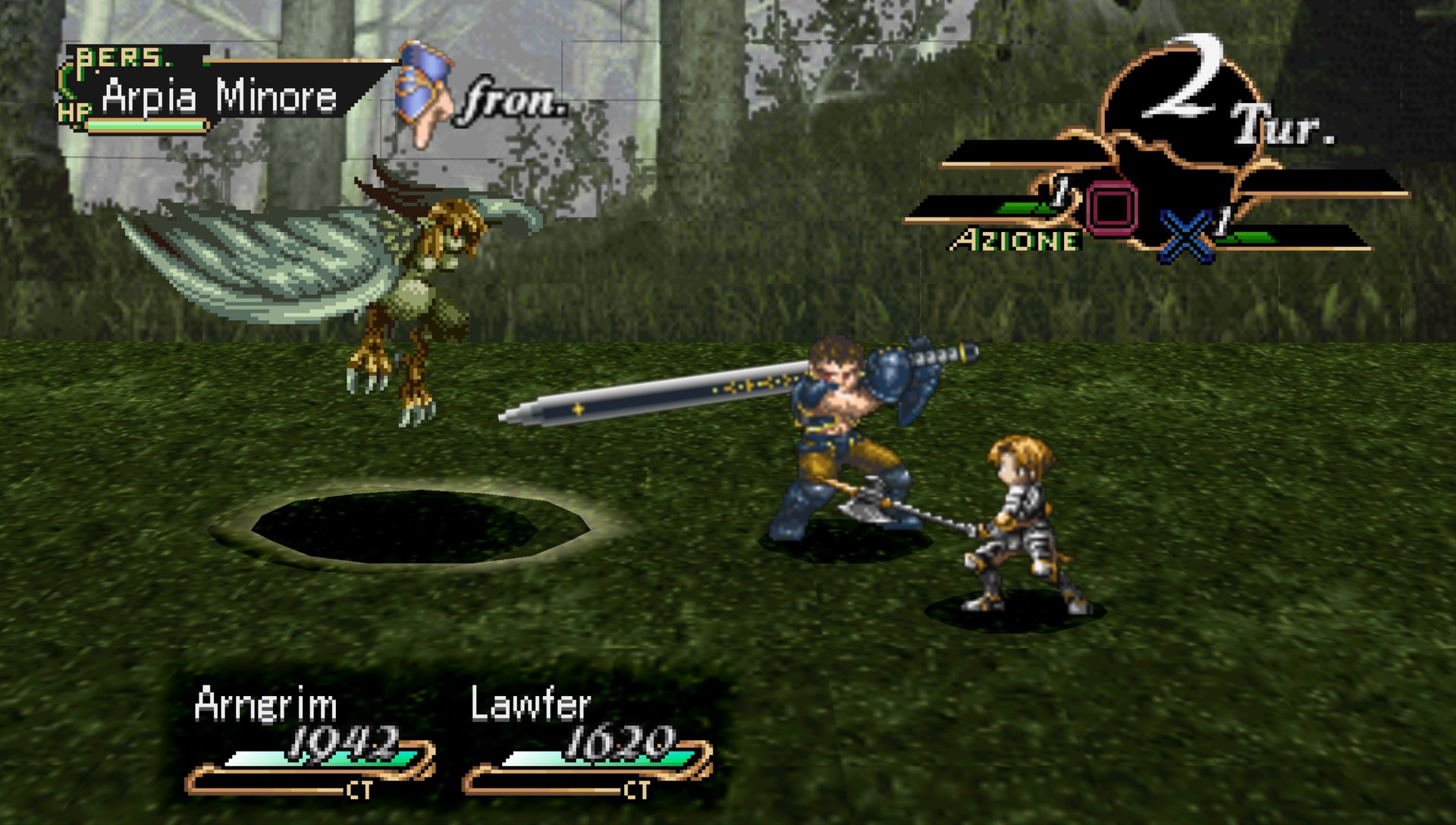Screenshot 3 di Valkyrie Profile: Lenneth tradotto in italiano