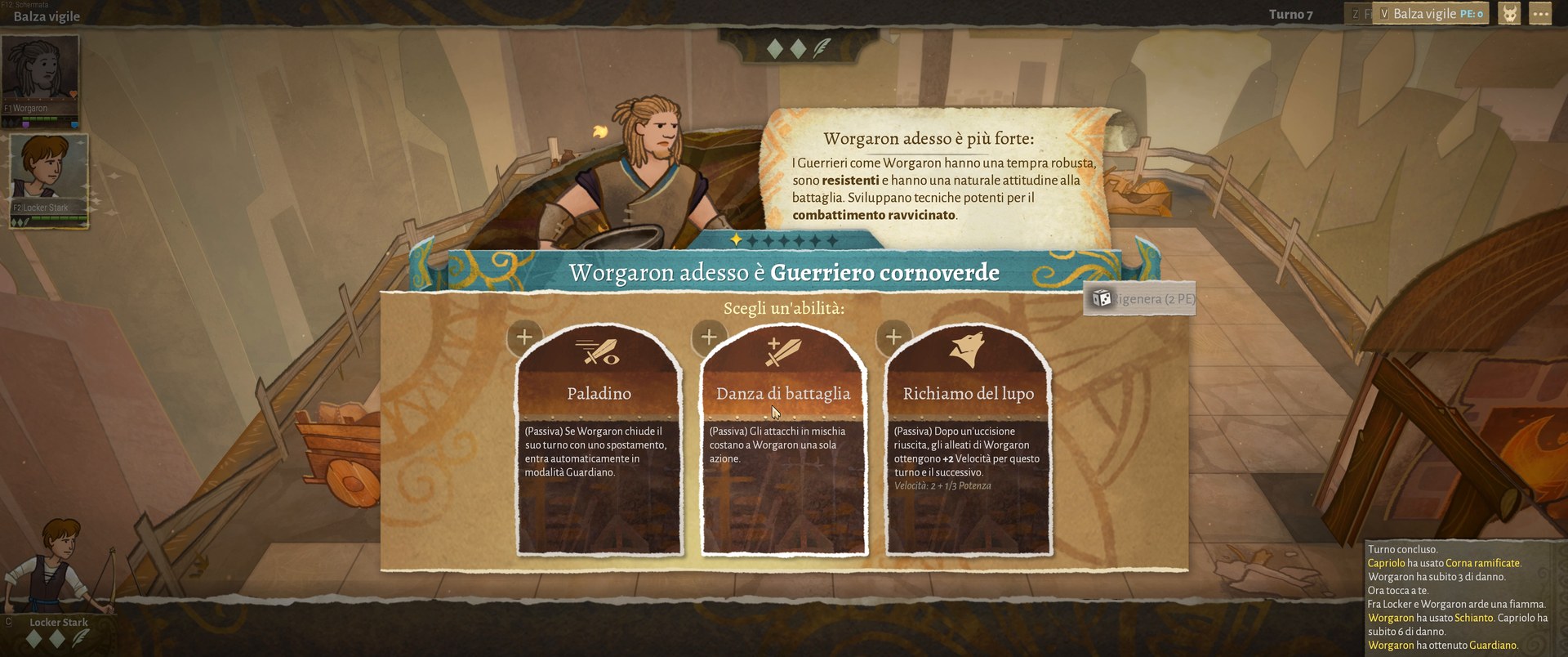 Screenshot 1 di Wildermyth tradotto in italiano
