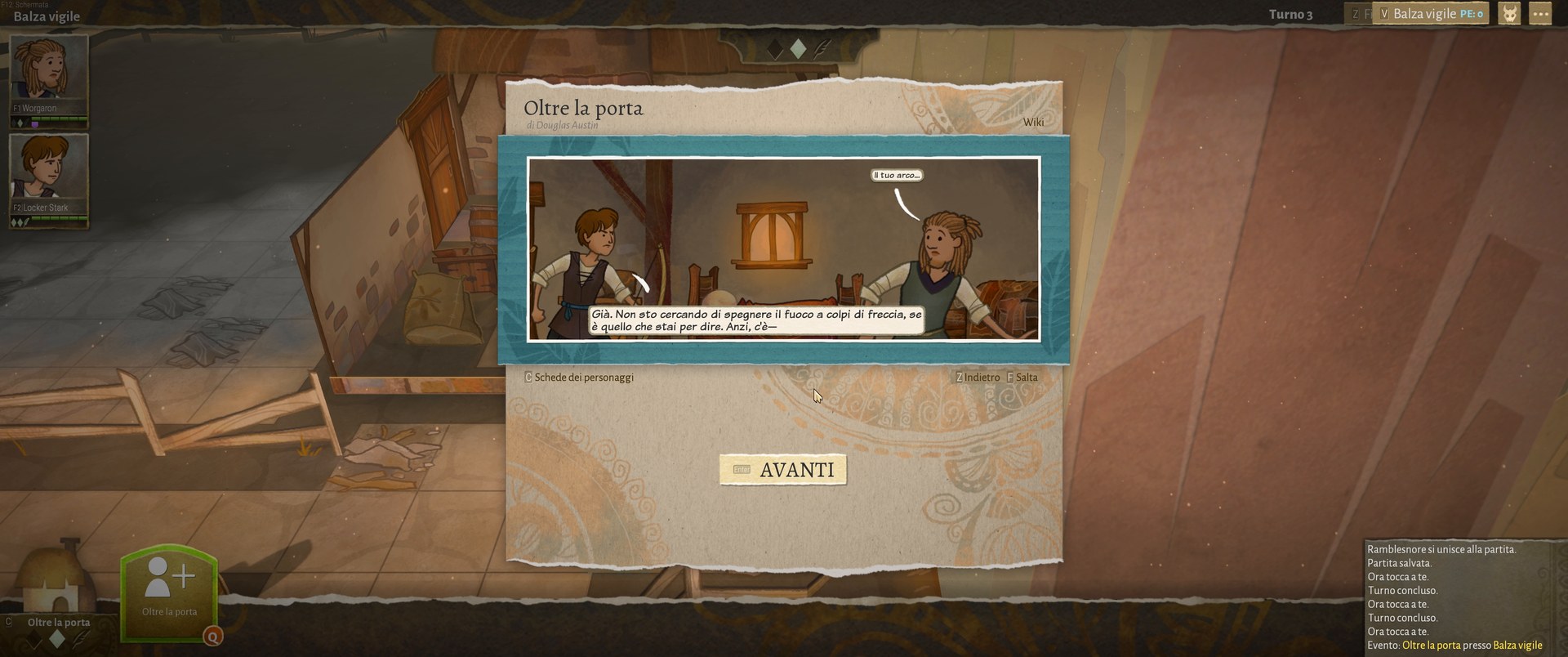 Screenshot 2 di Wildermyth tradotto in italiano