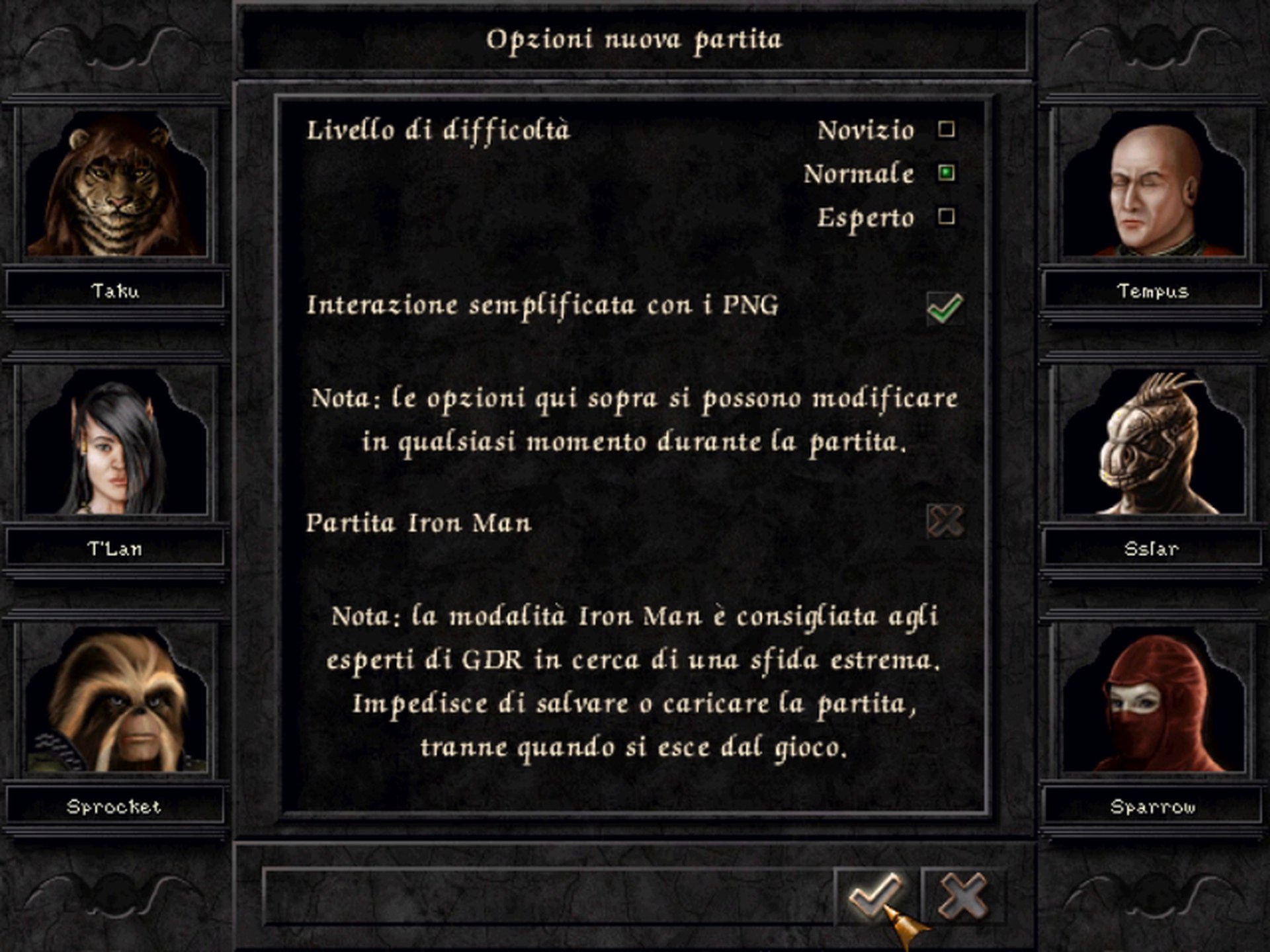 Screenshot 4 di Wizardry 8 tradotto in italiano