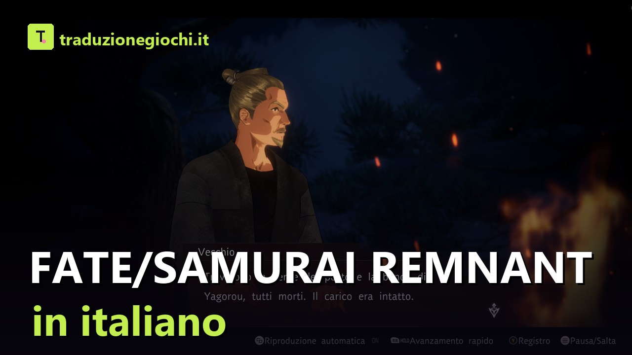 Anteprima del video di Fate/Samurai Remnant in italiano