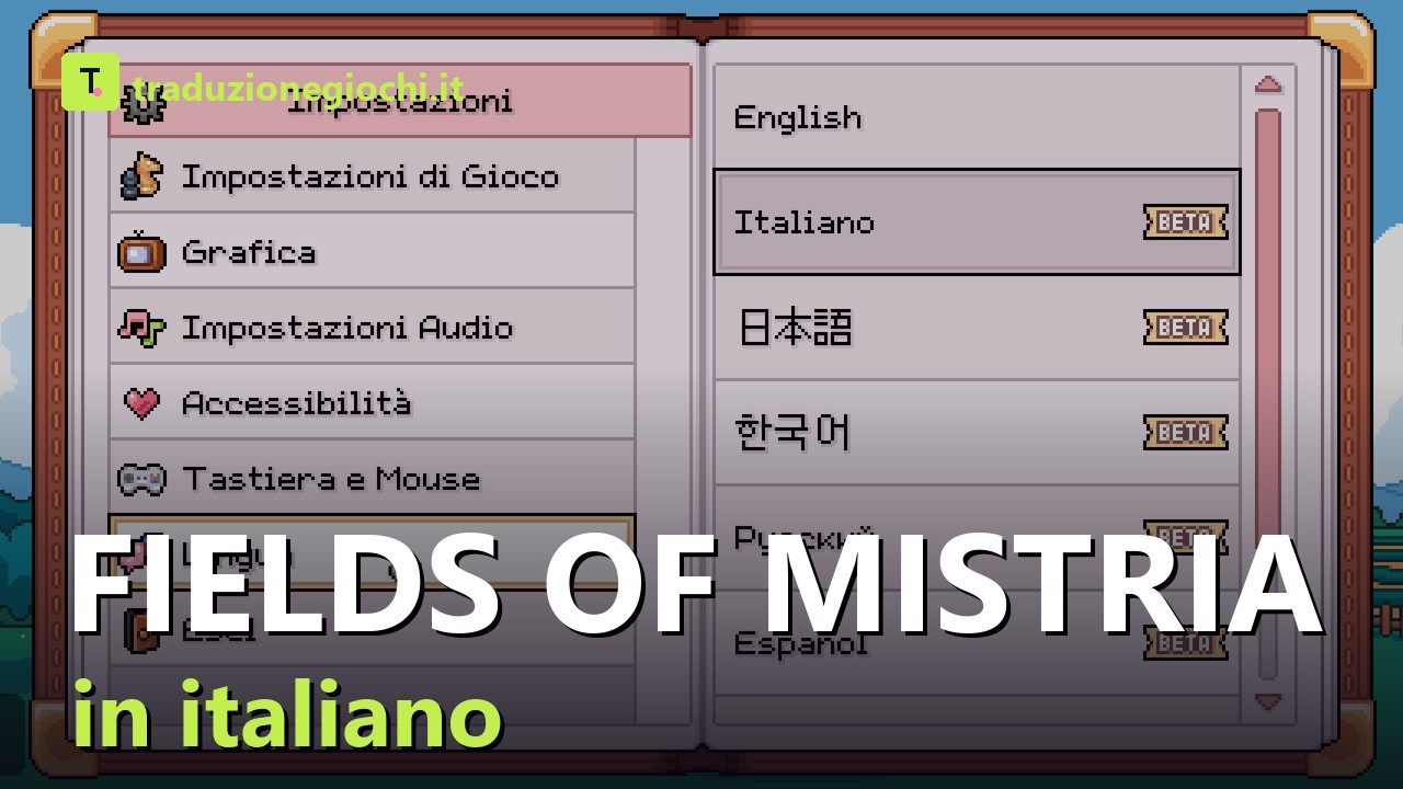 Anteprima del video di Fields of Mistria in italiano