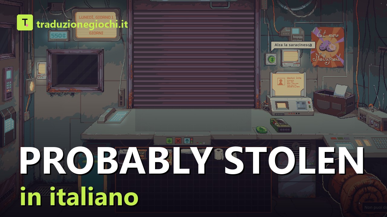 Anteprima del video di Probably Stolen in italiano